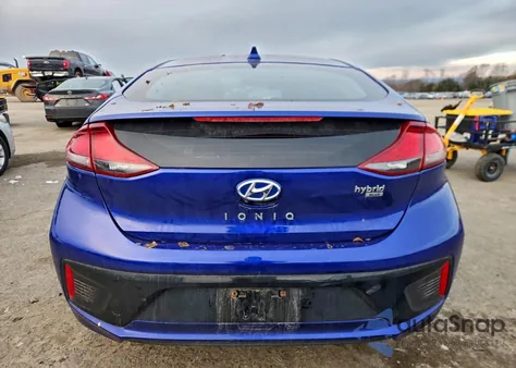 2019 Hyundai Ioniq Blue из США, поврежденный, VIN KMHC65LC3KU180399
